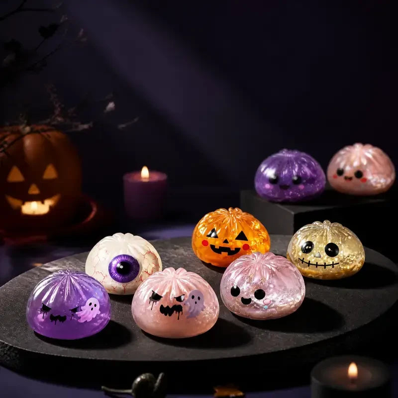 Spooky Ghost Dumpling Squeeze Toy