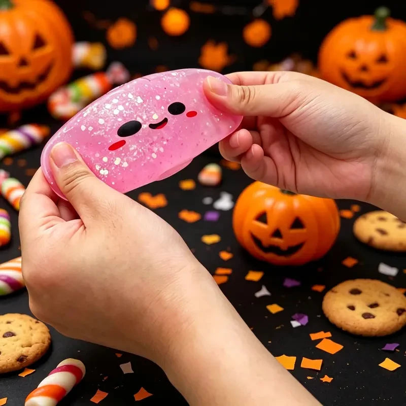 Spooky Ghost Dumpling Squeeze Toy
