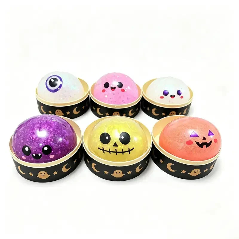Spooky Ghost Dumpling Squeeze Toy