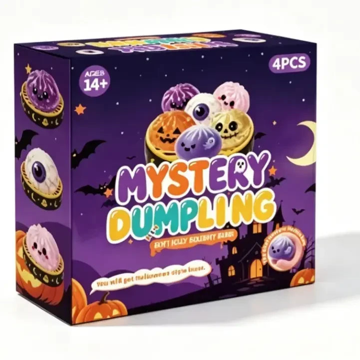 Spooky Ghost Dumpling Squeeze Toy